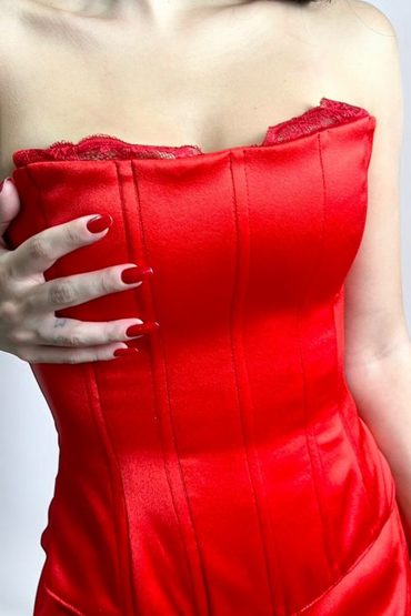 Corset Vermelho Vitória