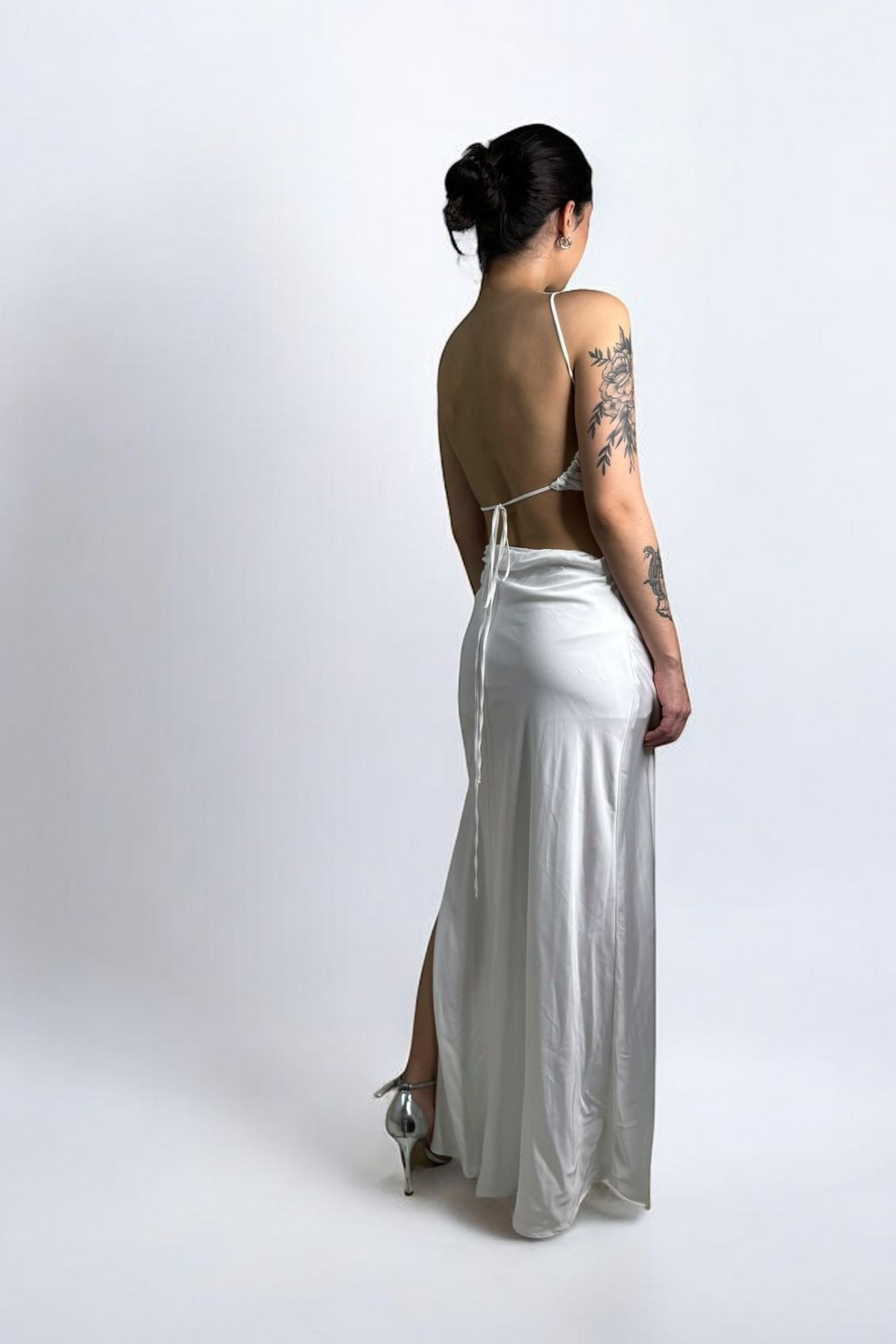 Vestido Branco Longo Isis