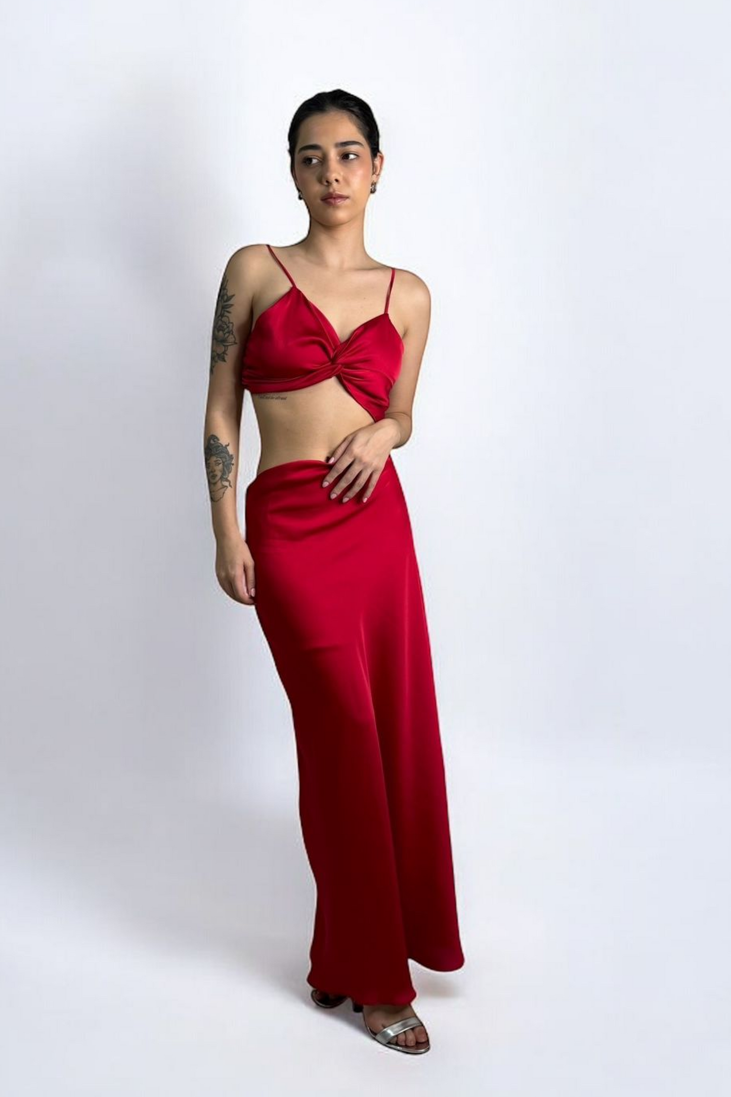 Vestido Vermelho Longo Isis